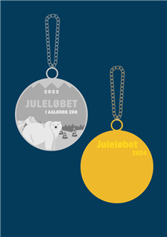 2023 og 2024 Julepynts ornament