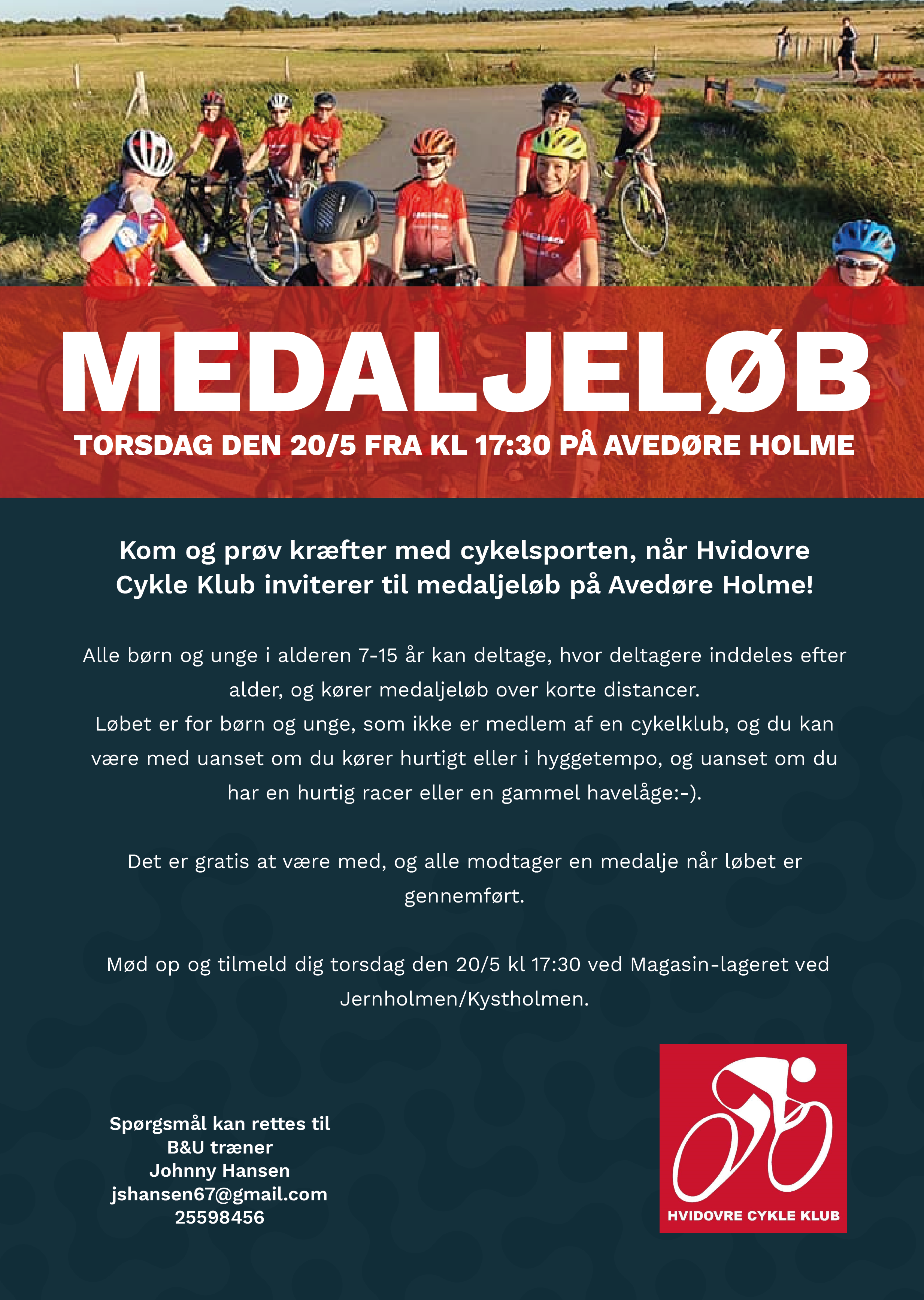 Medaljeløb for børn og unge - Hvidovre CK