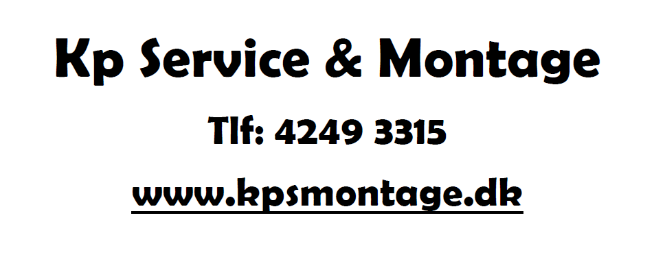 KP Service og Montage